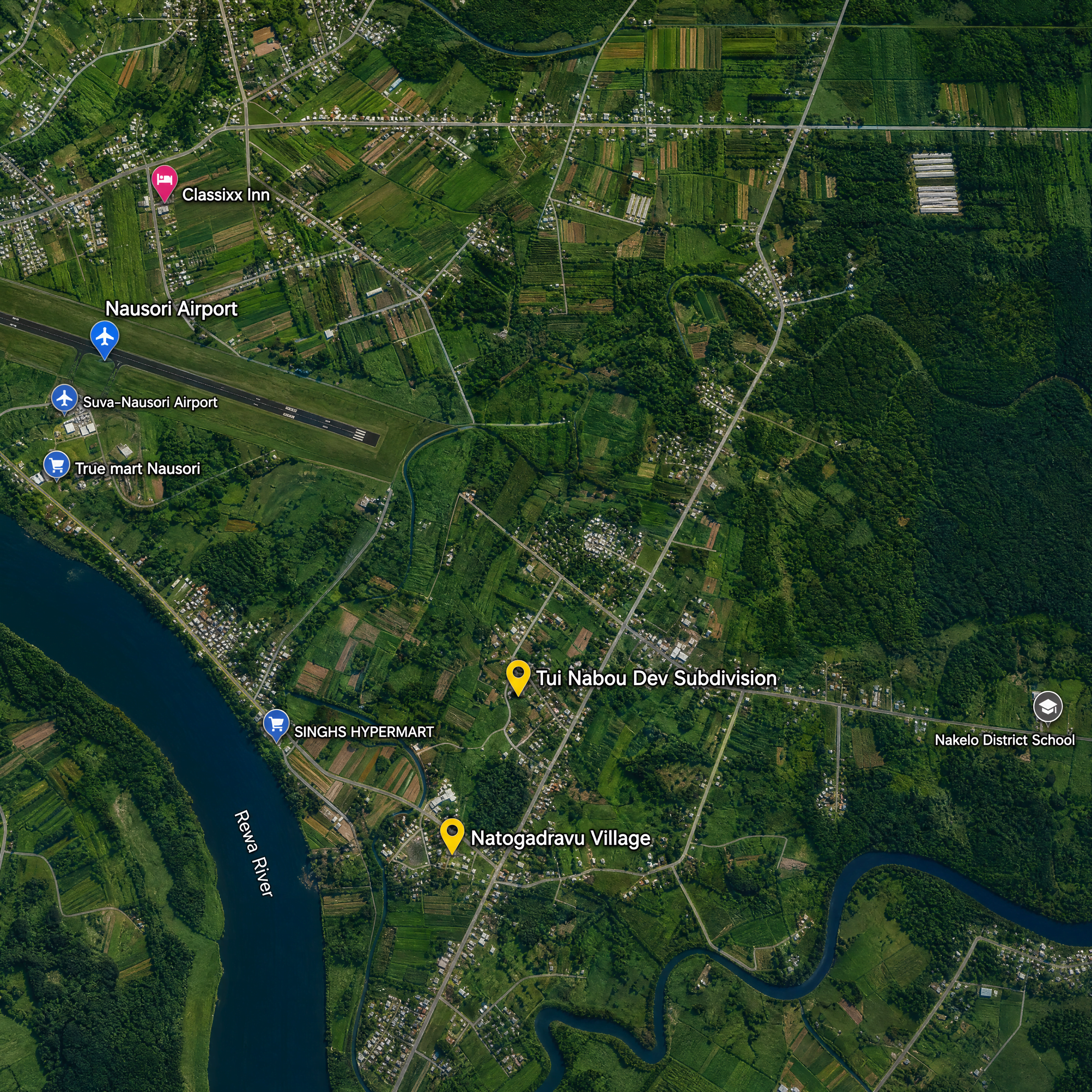 Natogadravu subdivision cover map